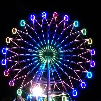 China Luna Park Theme Park Attraction Rides Amusement Park Ferris Wheel For Sale for sale