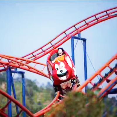 China Fiberglass Amusement Park Equipment Large Roller Coaster Ride Crazy Mouse Roller Coaster Spin Rides For Sale for sale