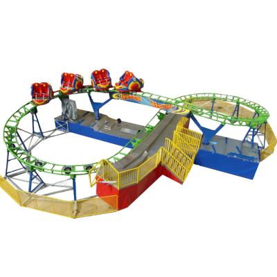 China Theme Park Factory Price Mini Roller Coaster Amusement Rides Thrill Rides For Adults And Kids For Sale for sale