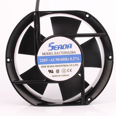 China New hotels and original cabinet ventilation axial flow 17251 SEAOA SA1725HA2BA 172X150X51mm 220V 0.27A 17CM industrial fan for sale