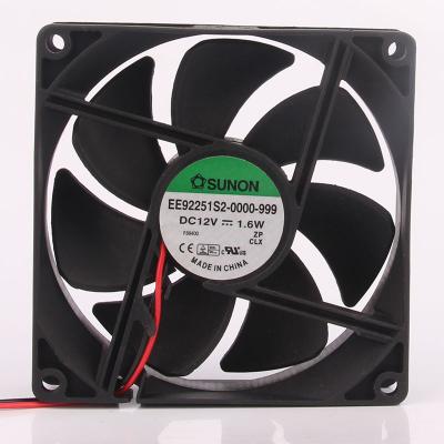 China SUNON EE92251S2-0000-999 9225 92X92X25MM 9CM DC12V 1.6W 9cm Industrial Centrifugal Hotel Chassis Integrated Hvls Exhaust Fan for sale