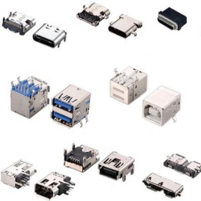 China Various Computer USB 2.0/3.0/Micro/Mini/Type C Connector Plugs A Male B Connector To Accept Customization for sale