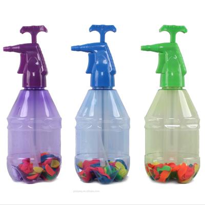 China Wholesale Cheap Funny Garden Toy 500PCS Party Inflatable Water Balloon\Sprinkler Balloon With Pump Summer Colorful Magic Water Bomb Balloon Toys With PU for sale