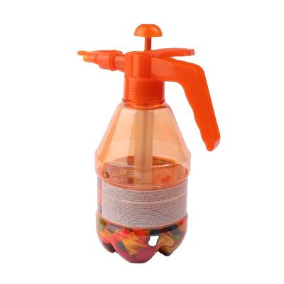 China Gift Toy Hot Selling Children's Play Sprayer 1L Plastic Water Inflation Ball Balloon Pumper Manual Sprayer for sale