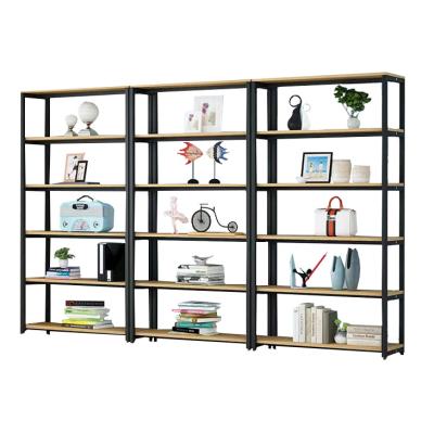 China Custom Modern Minimalist Multilayer Optional Industrial Display Rack Home Office Shelf for sale