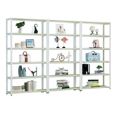 China Adjustable Custom Steel Wooden Shelf Floor Multi-Layer Partition (Other) Storage Rack for sale