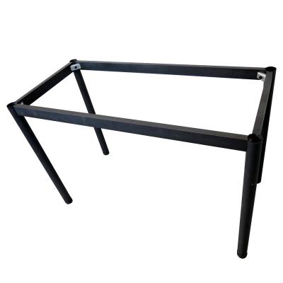 China (Other)Adjustable Custom Metal Frame Computer Table With Iron Art Leg Bracket for sale