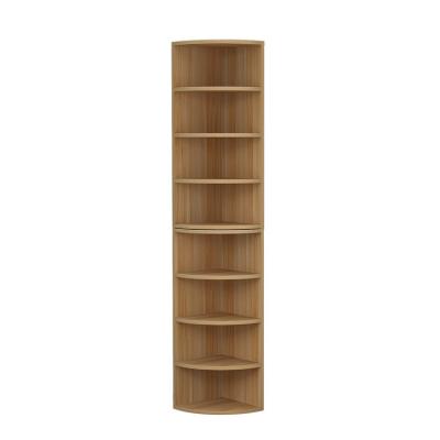 China Other High Quality Modern Wall Mounted Living Room Furniture Serving Shelf Multifunctional Wooden Large Solid Bookc for sale