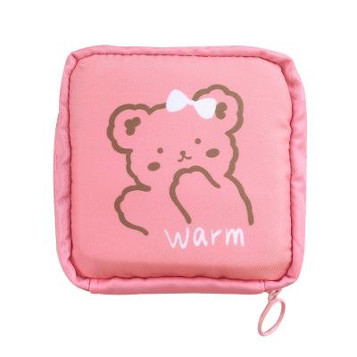 China Hot Sale Modern Sanitary Pads Napkin Package Storage Bag for Girls Cute Washable Sanitary Napkin Storage Bag Sanitary Pads Napkin Pouch for sale