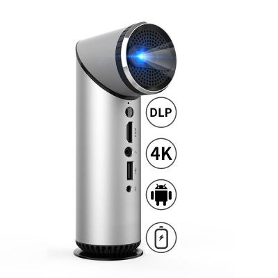 China Pico Kixin K5h Smart Android Projector Mini Dlp Portable Multimedia Projector 4k video home theater projector for sale