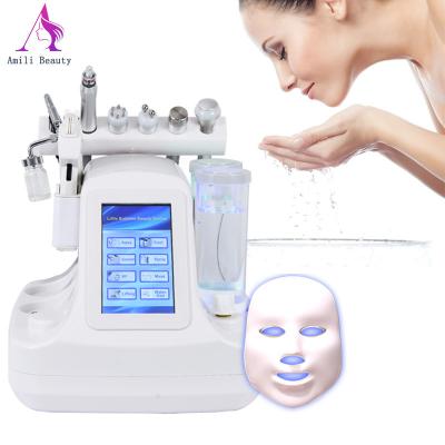 China Peel Tighten 2022 Professional Facial Facial Scrubber H2O2 Aqua Jet Peel Derma Roller Hydra Dermabrasion Beauty Skin Care Ultrasound Face for sale