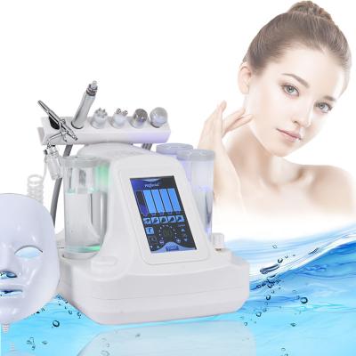 China Skin Tightening Itembeauty Hydromassage Face Mask Clean Nano Spray Hydraulic Oxygen Injector Electroporation Hydra Facial Oxygen Machine for sale