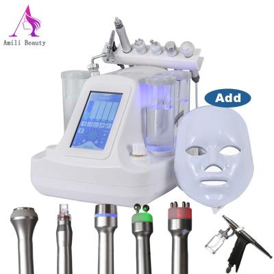 China Skin Tightening Top Selling Multifunction Skin Tag Removal Oxygen Facial Cosmetology Equipment Hydrodermabrasion Facial Machine Itembeauty for sale