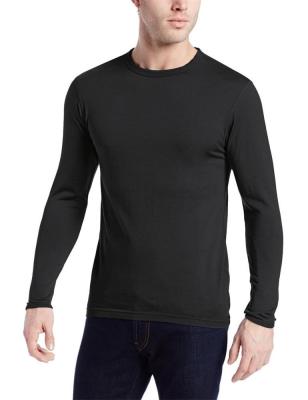 China Anti-pilling Retail 1pc Men's Long Sleeve Merino Wool T-Shirt Online Shopping O Neck for sale