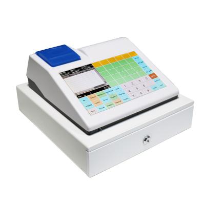 China All in one Touch Cash Register Terminal inside software together 58mm printer, cash drawer 7*24 hour no stop 11 inch for sale