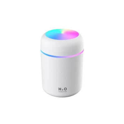 China Best Car Winter Home Led Night Light Color Changing Portable Mini Usb Car Cup Mist Air Cooler Humidifier for sale