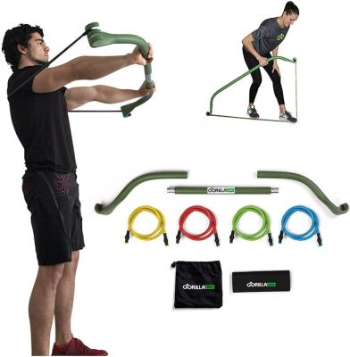 China Steel Strap Removable Portable Fitness Resistance Elastic Arch for sale