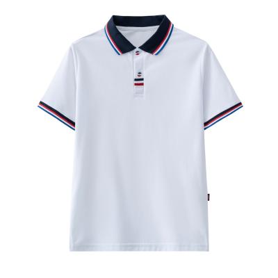 China Schoolwear Kids Polo Shirts Cotton Blend Polyester School Uniform for sale