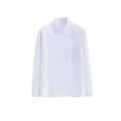 Κίνα Schoolwear Formal Shirts Custom Girls Boys Longsleeve White Shirts προς πώληση