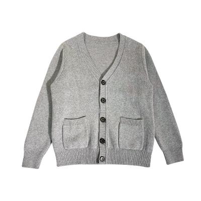 China School Uniform Knitted Cardigan Sweater Jumper Button Closure Type en venta