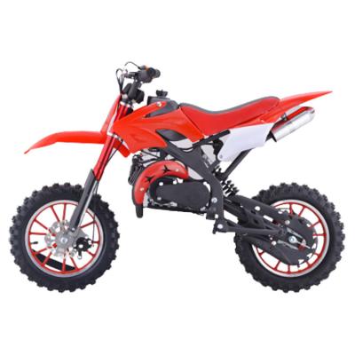 China Very Cheap Roywell 49cc Mini Off Road Motorcycles 2 Stroke Engines Gasoline Dirt Bike 2.50-10/2.50-10 for sale