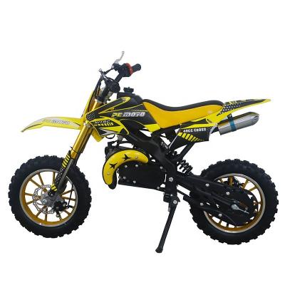 China Roywell 50cc Mini Street Legal Dirt Bike Motorcycle Kids Gas Dirt Bike Bicycle 2 Stroke 2.50-10/2.50-10 for sale