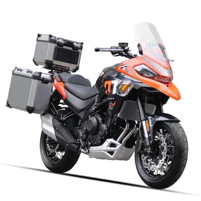 China Roywell 500cc Gasoline Dirt Bike Adult 4 Stroke Two Wheel Motorcycle Disc Brake Street Racing Motorcycles With 18L Tail Boxes for sale