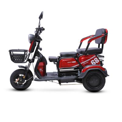 China Roywell 60v 20ah golf course or rent ev 3 wheel battery operated motorcycle OEM electric scooter tricycle with pedal for sale