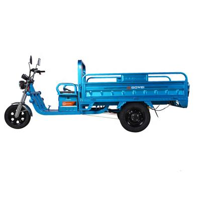 China EEC Safety Cargo Pickup Popular Electric Tricycle Charger 60V 1200W Electric Truck for sale