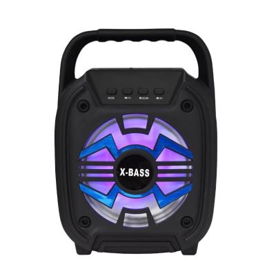 China Factory Price Compatitive Wireless w/ Microphone Excite Party Music Machine TF Card USB LED Karaoke Player for sale