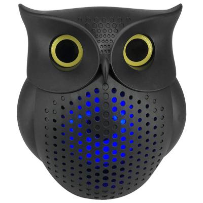 China Mini Portable Karaoke Owl Type Wireless Speaker On-the-Go Karaoke Adults Kids Player With MIC 4 Inch for sale