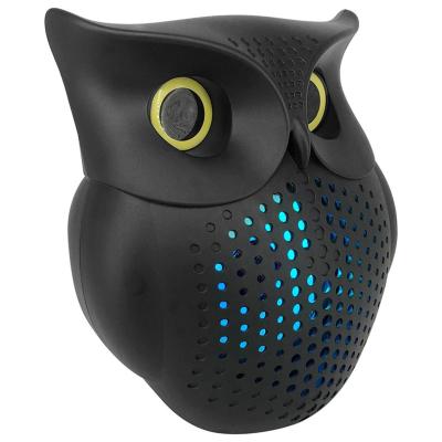 China HOME DECOR Portable Owl Speaker Karaoke Audio Player Wireless With MIC 4 Inch Adults Kids Music Player for sale