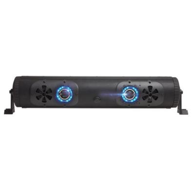 China Waterproof BT soundbar party bar with RGB illumination with dual LED system side 10 speakers for sale