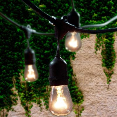 China New type outdoor string light outdoor g50 globe bulb string lights for cafe best selling decoration outside festoon edison factory supplier for sale