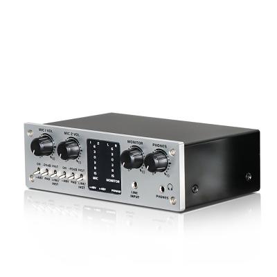 중국 Perfect 2020 New LY-44T High Quality Professional Recording Sound Card External Sound Card Studio Sound Card 판매용