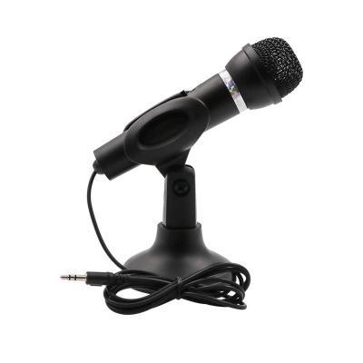 China Home Professional Condenser Microphone Stereo MIC Cable Desktop Jack Stand 3.5mm for sale