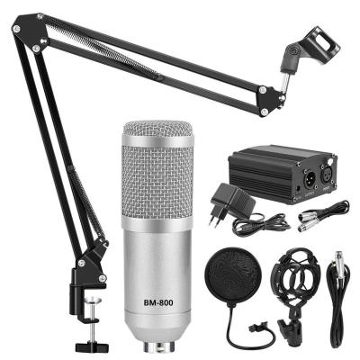 China Bm800 Studio Condenser JIboshi BM 800 Studio Microphone Kits bm800 Condenser Microphone Package Stand bm-800 Karaoke Mic Filter Phantom Power zu verkaufen