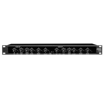 中国 Karaoke Player Peripheral Equipment Professional Sound Stereo 2/3 Way, 4-Way 234XL Mono Crossover Audio Equalizer with XLR Connectors 販売のため