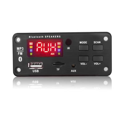 中国 USB TF FM MP3 Decoder Board Car Screen Watch Big Color Panel Wireless 5V 12V MP3 WMA 販売のため