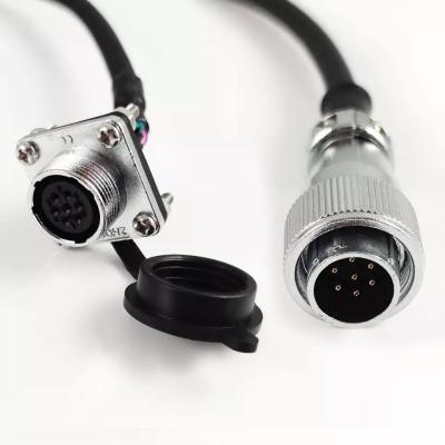 China Waterdichte connectoren Gx12 Aviator OBDII-kabel Luchtvaartkabel Gx16 4pin Te koop