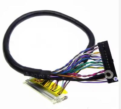 China LVDS-Kabelmontage Kabelhersteller benutzerdefiniert Flexible geschützte Signalkabel für Bildschirm und Kamera Fabrik Direktlieferung benutzerdefiniertes Kabeldesign zu verkaufen