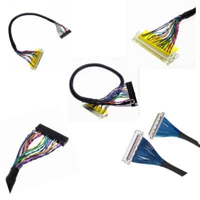 China Lvds Harness  30 Pin Connector Cable Flexible Cable Assembly  Cable Assembly Manufacture for sale