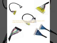 Wire Harness Manufacturer Top- Copper Conductor LVDS Cable Assembly for Speed Data Transfer