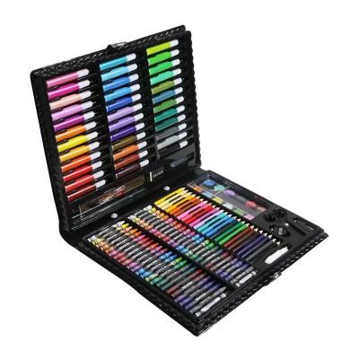 China Hot-selling 150 Pieces Deluxe Art Painting Set Children's Watercolor Pens And Colored Pencils 35*29*72CM for sale