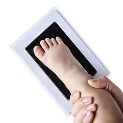 China Bestselling Eco-Friendly Baby Care Manufacturer's Handprint and Non-Toxic Footprint Stamp Pad, Baby Ink Pad for sale