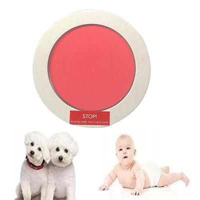 China Eco-friendly Baby/Pet Paw Stamp/Ink Pad Cleaning Non-contact Ink Stamp for sale