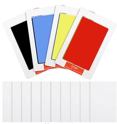 China 2021 Non-Toxic Clean Pad Footprint Ink Pad, Baby Ink Mulit-purpose Factory Non-contact Disposable Ink Pad for sale