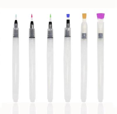 China Professional Soft Ink Brush Light Pencil Watercolor Pen 6 Watercolor Suction Paint Pen 6 Watercolor Art Painting Supplies for sale