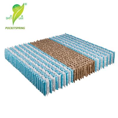 China Hotsale Custom Size Furniture Foldable Spring 3 5 7 Pocket Sprungs 9 Zone Net Supplier Mattress for sale