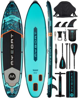 China China Isup New Design Unisex Wholesale Water Sport Inflatable SUP Stand Up Paddle Board Surfboard Fishing Board for sale